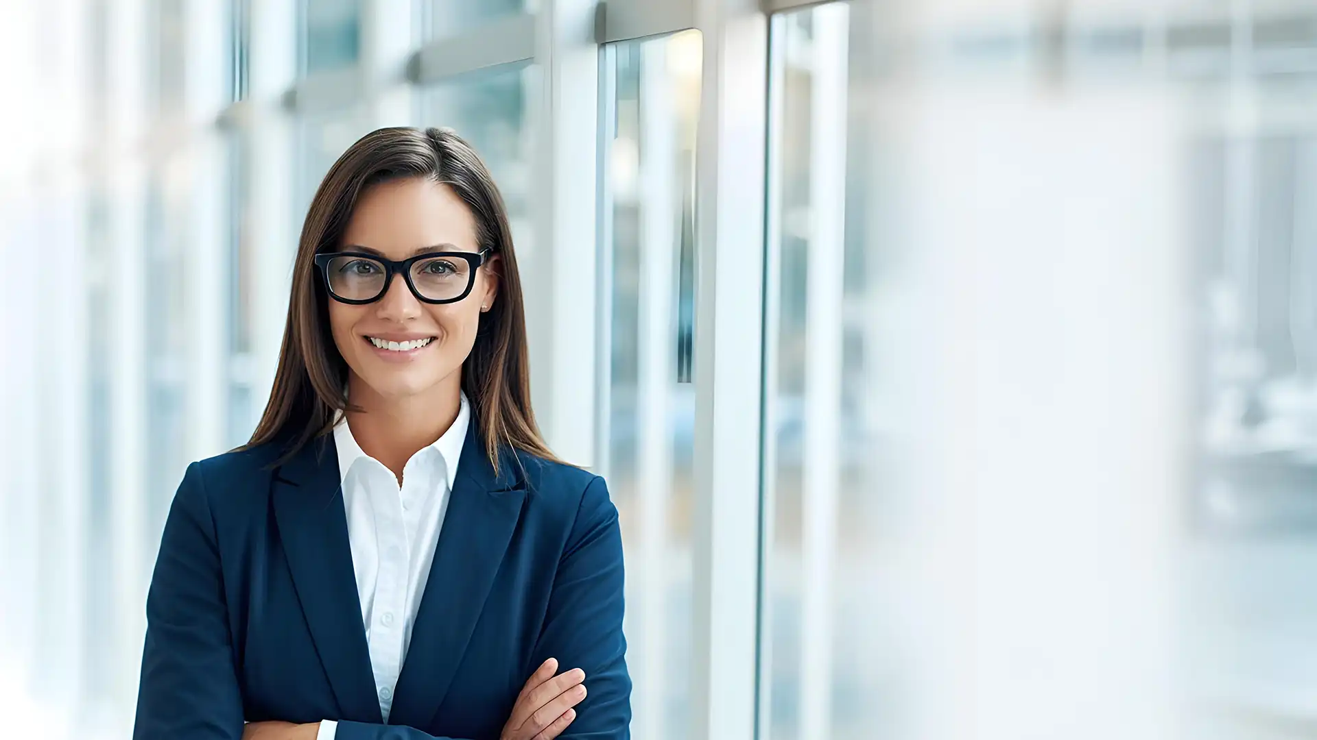 A modern office environment for financial consultation