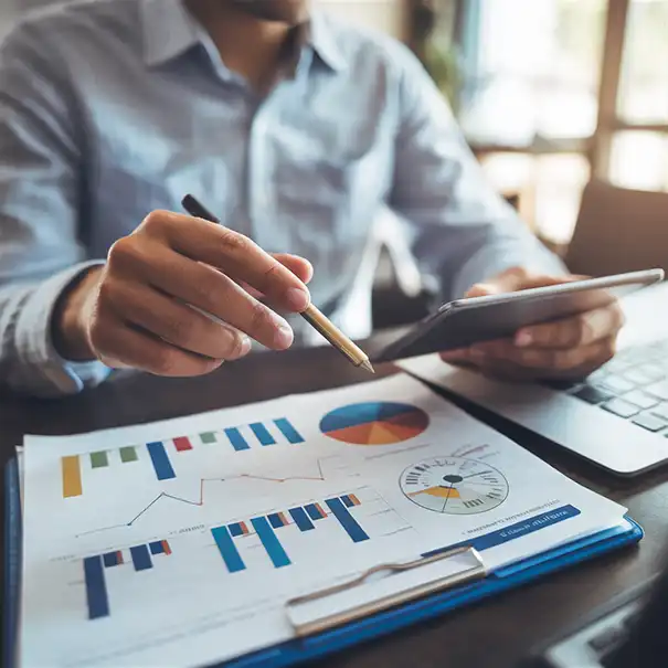 Visual representation for Investment Management